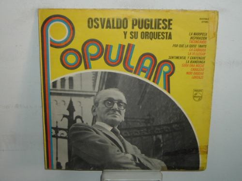 Osvaldo Pugliese Popular Vinilo Argentino