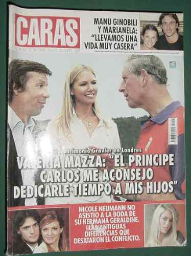 Revista Caras 1226 Neumann Valeria Mazza Shakira Prandi