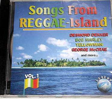 Songs From Reggae - Island         Vol.1              ( Cd )