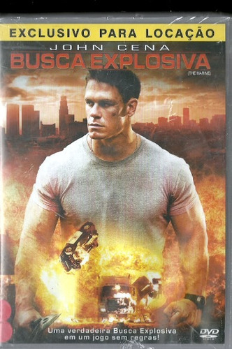 Dvd - Busca Explosiva - John Cena