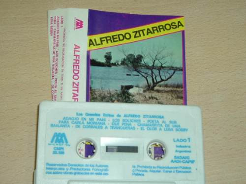 Alberto Zitarrosa Grandes Exitos Cassette Argentino