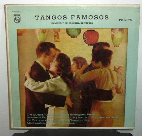 Malando Y Su Orquesta Tangos Famosos  Vinilo Argentino