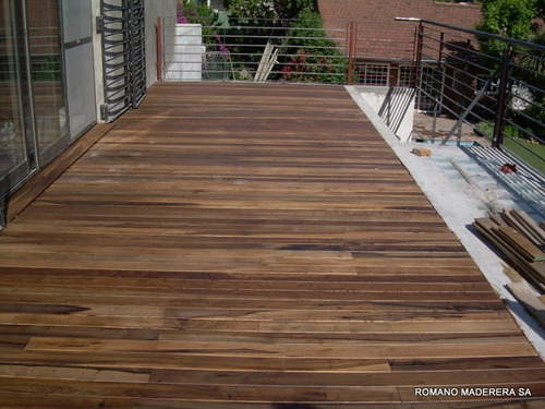 Decks De Guayubira Madera Dura De 1ra Calidad