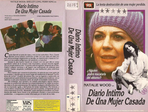 Diario Intimo De Una Mujer Casada Vhs Natalie Wood