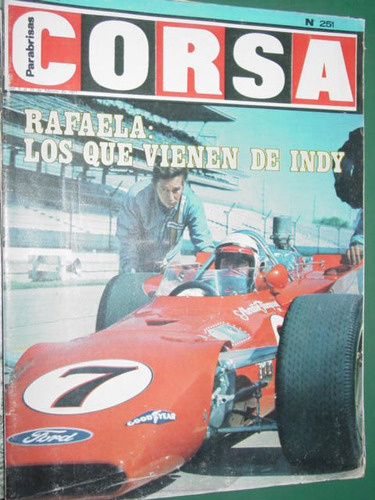 Revista Corsa 251 Raphy Siffert Bmw Touring Mercedes Benz