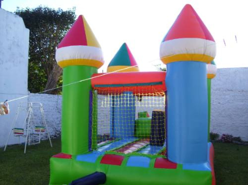 Castillo Inflable 3x3 Turbina Incluida 6 Cuotas S/interes