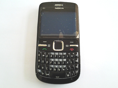 Carcasa Nokia C3 Negra Completa