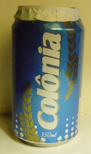 Lata Cerveza S/alcohol Colonia 350 Cc-mirala!!