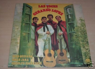 Gerardo Lopez Yayo Quesada Omar Jara Las Voces Vinilo Arg