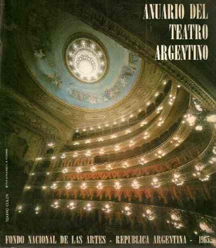 Anuario Del Teatro Argentino