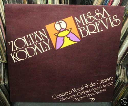 Carlos Lopez Puccio Mario Videla Kodaly  Vinilo Argentino