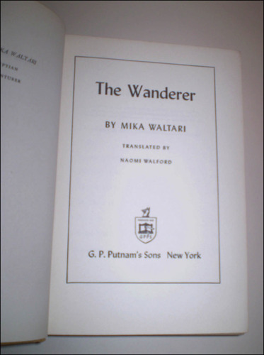 The Wanderer _ Mika Waltari - Primera Edicion En Ingles (Usado)