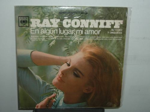 Ray Conniff En Algun Lugar Mi Amor Vinilo Argentino