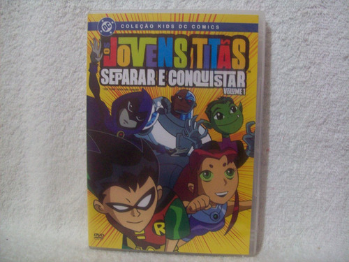 Dvd Original Os Jovens Titãs- Separar E Conquistar- Volume 1