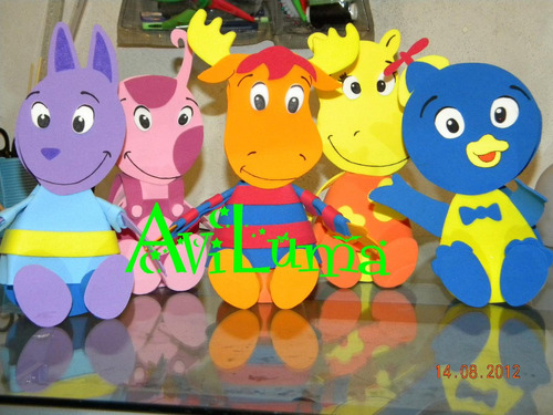 Bolsitas Dulceros De Los Backyardigans Las Mas Lindas