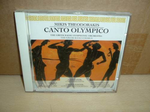 Mikis Theodorakis Canto Olympico Barcelona 92 Cd Canadiense