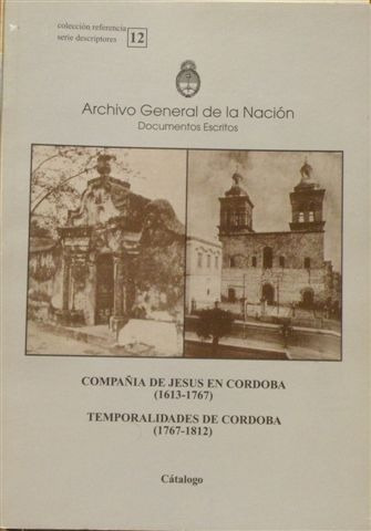 Compañía De Jesús En Córdoba [catálogo / Bibliografía]