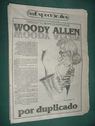 Diario Clarin 19ago82 Entrevista Woody Allen - La Malasangre