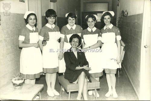 Antigua Foto Escuela De Enfermeras Dec50 Fotografia