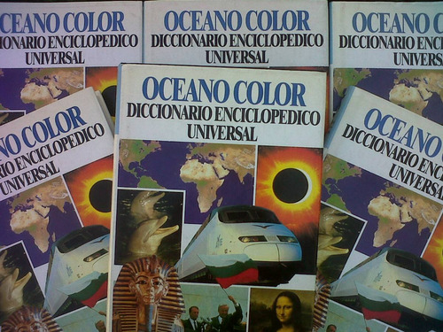 Oceano Color Diccionario Enciclopedico Universal 6 Tomos