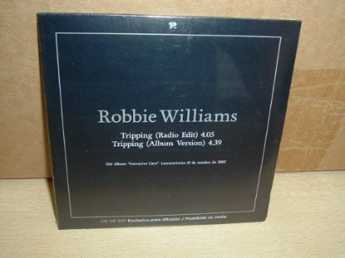 Robbie Williams Tripping Cd Argentino  Cerrado