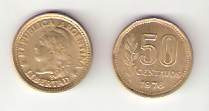 Moneda Bronce 50 Centavos De 1976 S/c ¡oferta!