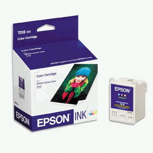 Cartucho Epson T018 Color, Pack Por 2 Unidades