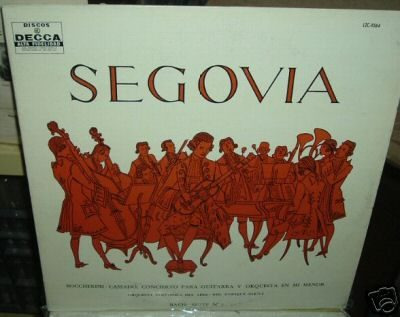 Andres Segovia Suite N 3 Bach Microgroove Vinilo Argentino