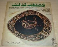 Trio Mexico Asi Es Mexico Mariachi  Vinilo Argentino