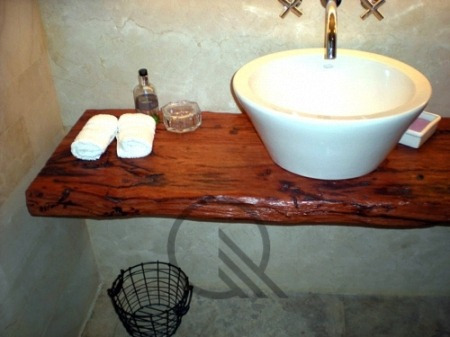 Imagen 5 de 6 de Vanitory De Madera Mesada Baño