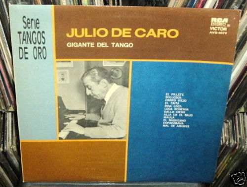 Julio De Caro Gigante Del Tango El Pillete Vinilo Argentino