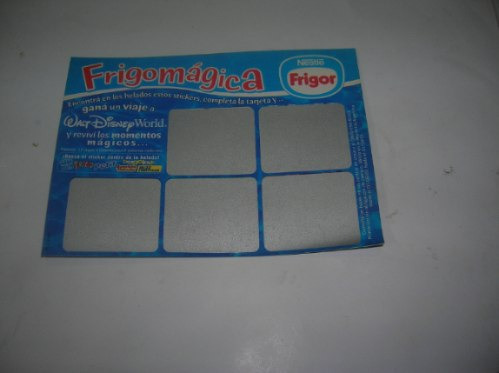 Frigor Nestle Frigomagica Golosinas Helados Walt Disney