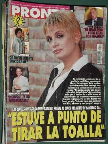 Revista Pronto 121 Libertad Lamarque Maria Grazia Cucinotta