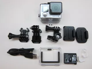 Camara Go Pro 4 Black Como Nueva Accesorios Completos!!!