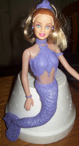 Adorno Torta Barbie Princesa