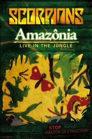 Scorpions Amazonia Live In The Jungle Dvd Nuevo Cerrado