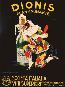 Publicidad De Dionis, 1928, Espumante - Lamina De 40 X 30 Cm