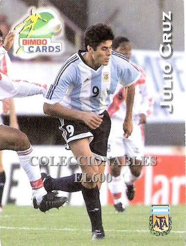 Julio Cruz - Bimbo Cards - Seleccion Argentina 2002
