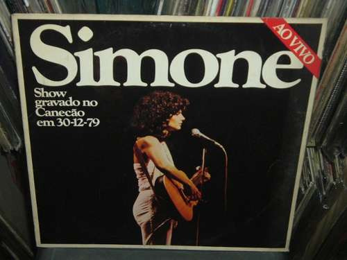 Simone Ao Vivo Vinilo Brasilero Original