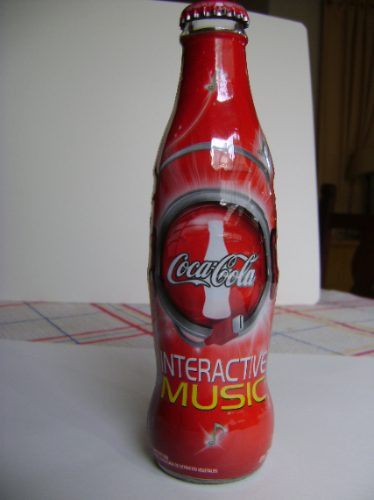 Botella Coca Cola Interactive Music 2009 Edicion Limitada