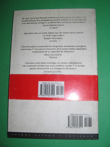 ¿como Salir Del Liberalismo? Alain Touraine $ 620