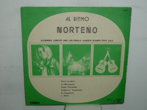 Alejandro Carrizo Payo Sola Ritmo Norteño Vinilo Argentino