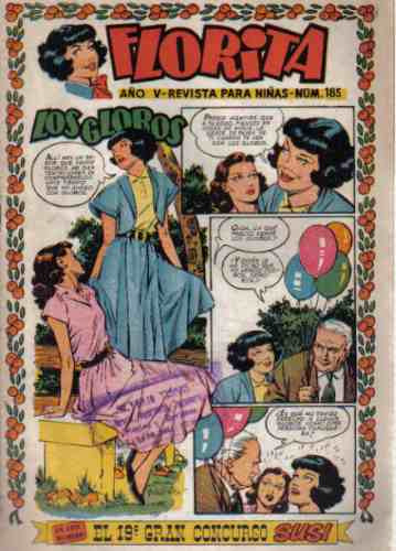 Revista / Florita / N° 185 / Año 1953 / Los Globos