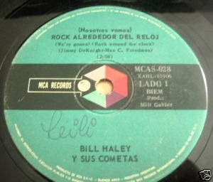 Bill Haley Y Sus Cometas Rock Alrededor Del Reloj Simple Arg