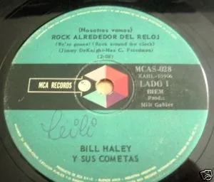 Bill Haley Y Sus Cometas Rock Alrededor Del Reloj Simple Arg (Usado)