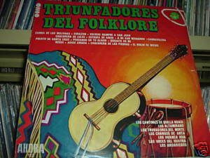 Quilla Huasi Andariegos Triunfadores Del Folklore Vinilo Arg