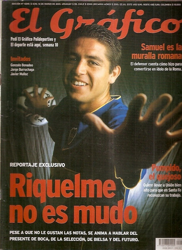 Revista Grafico 4249 Ascenso Ferro Pumpido Berti Riquelme