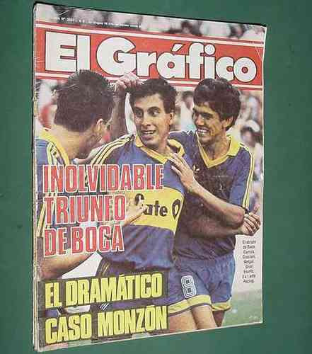 Revista Grafico 3567 Carlos Monzon Boca Racing Instituto Box