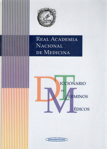 Diccionario De Términos Médicos, Ranm Real Academia Nacional
