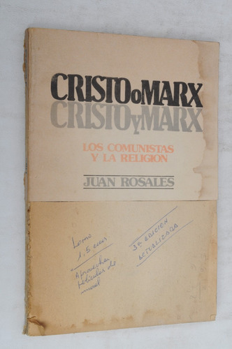 Cristo Y Marx Cartago Comunismo Religion Politica Izquierda